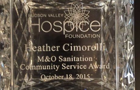 Heather Cimorelli 2015 Community Service Award